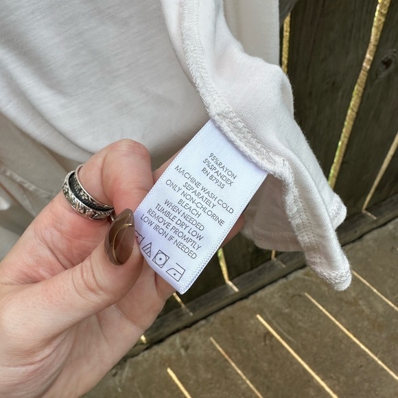 LOGO by Lori Goldstein Baby Pink Stretch Jersey Knit Hooded Long Vest Cardigan - Picture 5 of 7